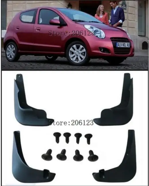 Автомобильные Брызговики для Suzuki Alto / A-Star Nissan Pixo 2009-2015 брызговики 2010 2011 2012 2013 2014 |
