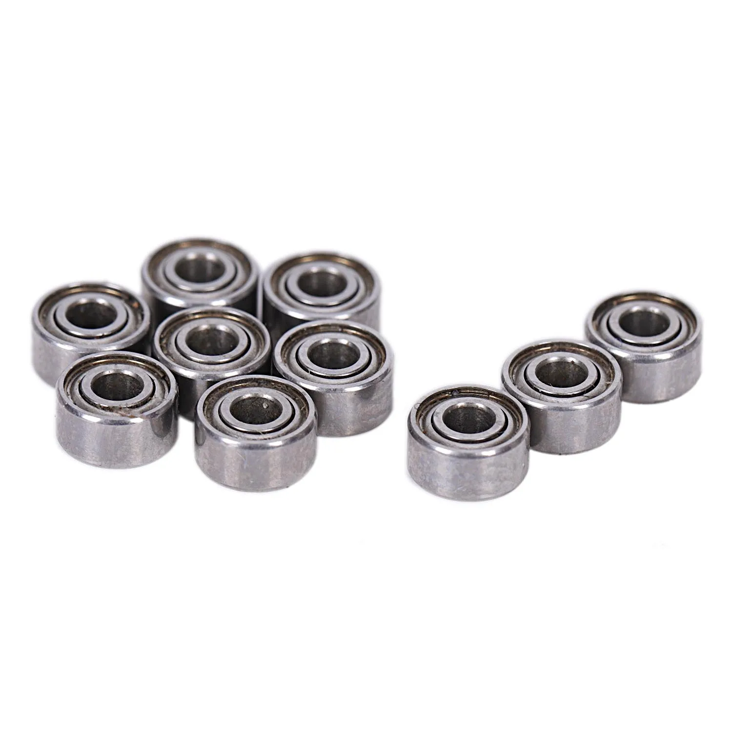 10pcs Miniature Sealed Metal Shielded Metric Radial Ball Bearing Model: MR52-ZZ 2x5x2.5Mm
10pcs Miniature Sealed Metal Shielded Metric Radial Ball Bearing Model: MR52-ZZ 2x5x2.5Mm
