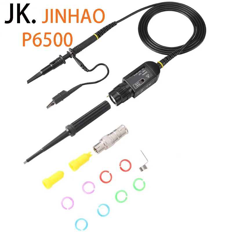 Hantek P6500 Oscilloscope Probe 10X High Precision Oscilloscope Passive Probe Clip Tip Locating Sleeve Adjust Tools Probe Tools
Hantek P6500 Oscilloscope Probe 10X High Precision Oscilloscope Passive Probe Clip Tip Locating Sleeve Adjust Tools Probe Tools