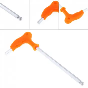 8mm T-type Crutch Allen Wrench with Ball Head and Head Plastic Handle for Home / Office / Site
8mm T-type Crutch Allen Wrench with Ball Head and Head Plastic Handle for Home / Office / Site