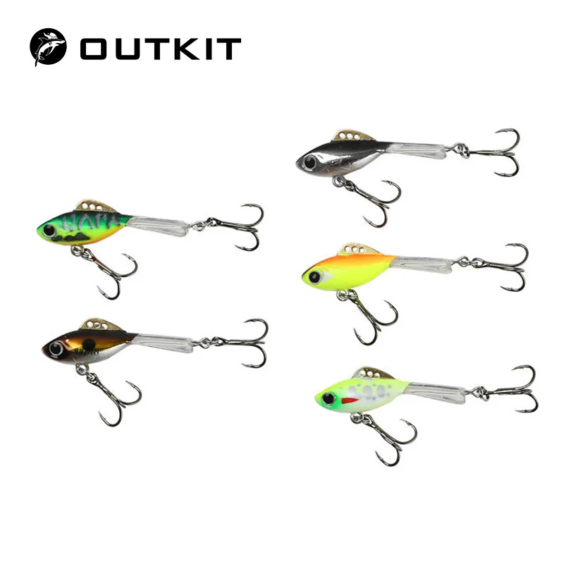 OUTKIT Winter Ice Fishing Lure 1PCS 4.5cm 7g VIB 3D Eyes Colorful Sharp Hooks Winter Bait Hard Lure Fishing Artificial Pesca
OUTKIT Winter Ice Fishing Lure 1PCS 4.5cm 7g VIB 3D Eyes Colorful Sharp Hooks Winter Bait Hard Lure Fishing Artificial Pesca
