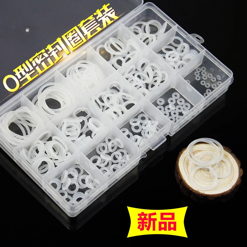 225pcs high temperature silicone ring O-ring seal silicone gasket silicone rubber seal repair box maintenance boxed
225pcs high temperature silicone ring O-ring seal silicone gasket silicone rubber seal repair box maintenance boxed