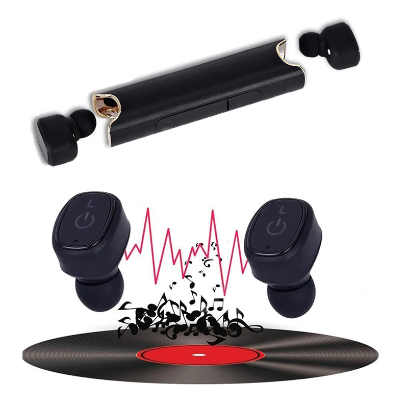 TWS-S2 Wireless Bluetooth Earphone Multifunction In-ear Bluetooth V 4.2 Phone Handsfree with Microphone
TWS-S2 Wireless Bluetooth Earphone Multifunction In-ear Bluetooth V 4.2 Phone Handsfree with Microphone