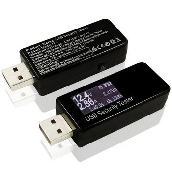 Digital Display Current Voltage Charger Capacity Voltmeter 3V-30V Usb current voltage capacity power test instrument USB Tester
Digital Display Current Voltage Charger Capacity Voltmeter 3V-30V Usb current voltage capacity power test instrument USB Tester