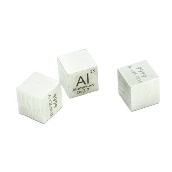 Metal Aluminium 10mm Density Cube Al 99.99% Pure for Element Collection Hand Made DIY Hobbies Crafts Display 10x10x10 mm
Metal Aluminium 10mm Density Cube Al 99.99% Pure for Element Collection Hand Made DIY Hobbies Crafts Display 10x10x10 mm