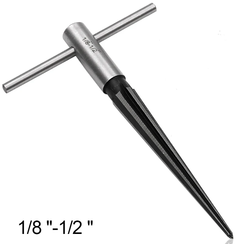 Handheld Tapered Reamer Set 1/8-1/2 Inch Wooden Board Chamfer Opener 3-13mm Woodworker Cut Taper Hole Tools
Handheld Tapered Reamer Set 1/8-1/2 Inch Wooden Board Chamfer Opener 3-13mm Woodworker Cut Taper Hole Tools