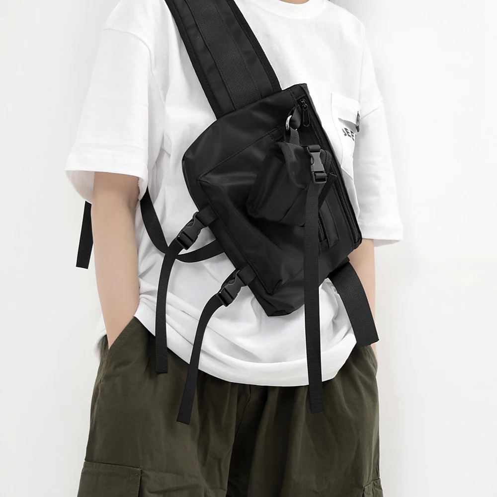 Tactical Chest Pack for Men Messengers Bag Fashion Functional Men Crossbody Bags Tactical Hip Streetwear Bags Kanye Waist Packs HTB1pKwpXWL7gK0jSZFBq6xZZpXao - Tactical Chest Pack for Men Messengers Bag Fashion Functional Men Crossbody Bags Tactical Hip Streetwear Bags Kanye Waist Packs