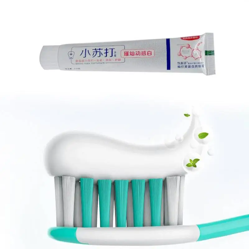 Natural Deep Sea Salt Baking Soda Toothpaste Bright Dynamic White Whitening Viaty Deep Cleaning Teeth Care 110g Drop Shipping
Natural Deep Sea Salt Baking Soda Toothpaste Bright Dynamic White Whitening Viaty Deep Cleaning Teeth Care 110g Drop Shipping