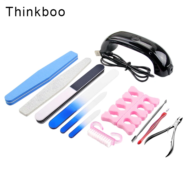 Mini Light therapy light Equipment 11PCS/Set Sanding Files Nail Splitter Nail Art Salon Manicure Pedicure Tools UV Gel Set Kits
Mini Light therapy light Equipment 11PCS/Set Sanding Files Nail Splitter Nail Art Salon Manicure Pedicure Tools UV Gel Set Kits