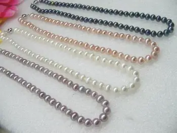wholesale 4 strands white pink purple black freshwater pearl necklace 8-9MM
wholesale 4 strands white pink purple black freshwater pearl necklace 8-9MM