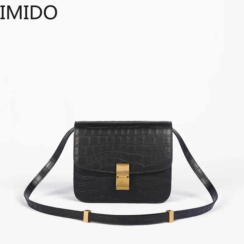 IMIDO High-end Ladies Leather 2019 Solid Color Shoulder Diagonal Bag Designer Famous Brand Women Famous Fashion Luxury Travel
IMIDO High-end Ladies Leather 2019 Solid Color Shoulder Diagonal Bag Designer Famous Brand Women Famous Fashion Luxury Travel