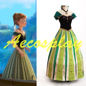 2015 New Arrive Halloween Anna Dress Cosplay Cos- Custom Made In Any Size
2015 New Arrive Halloween Anna Dress Cosplay Cos- Custom Made In Any Size