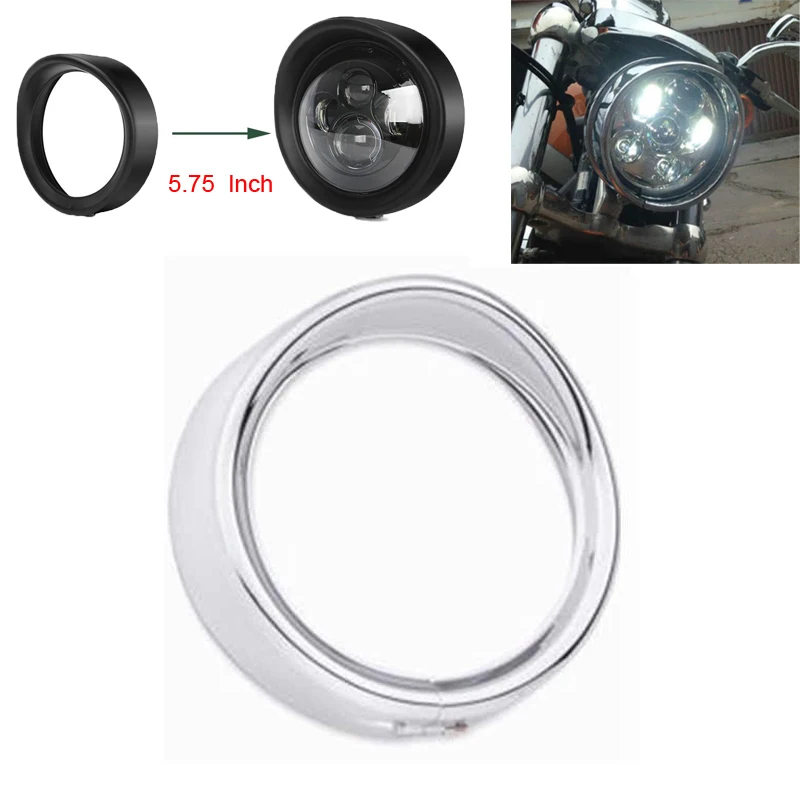For Harley 5.75 Inch Headlight Headlamp Trim Ring For Harley Davidson 5-3/4" Motorcycle Projector Motor Led Headlight
For Harley 5.75 Inch Headlight Headlamp Trim Ring For Harley Davidson 5-3/4" Motorcycle Projector Motor Led Headlight