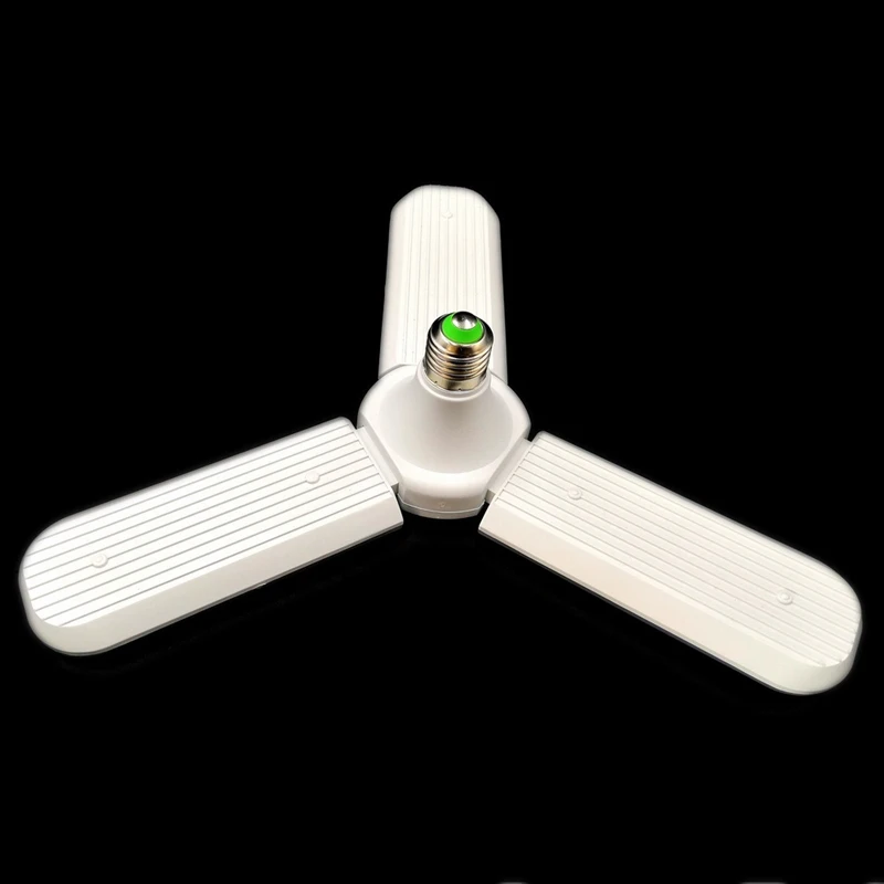 Led Bulb E27 85-265V 45W Super Bright Foldable Fan Blade Angle Adjustable Ceiling Lamp Home Deformable Retrofit LED Garage Light
Led Bulb E27 85-265V 45W Super Bright Foldable Fan Blade Angle Adjustable Ceiling Lamp Home Deformable Retrofit LED Garage Light