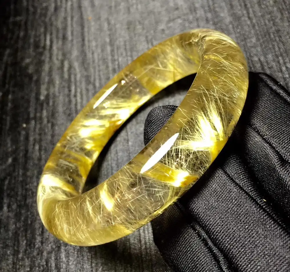 Top Quality Natural Gold Rutilated Titanium Bangle Woman Lady Wealthy Rutilated Quartz Crystal Bangle Inner Diameter 58mm AAAAA
Top Quality Natural Gold Rutilated Titanium Bangle Woman Lady Wealthy Rutilated Quartz Crystal Bangle Inner Diameter 58mm AAAAA