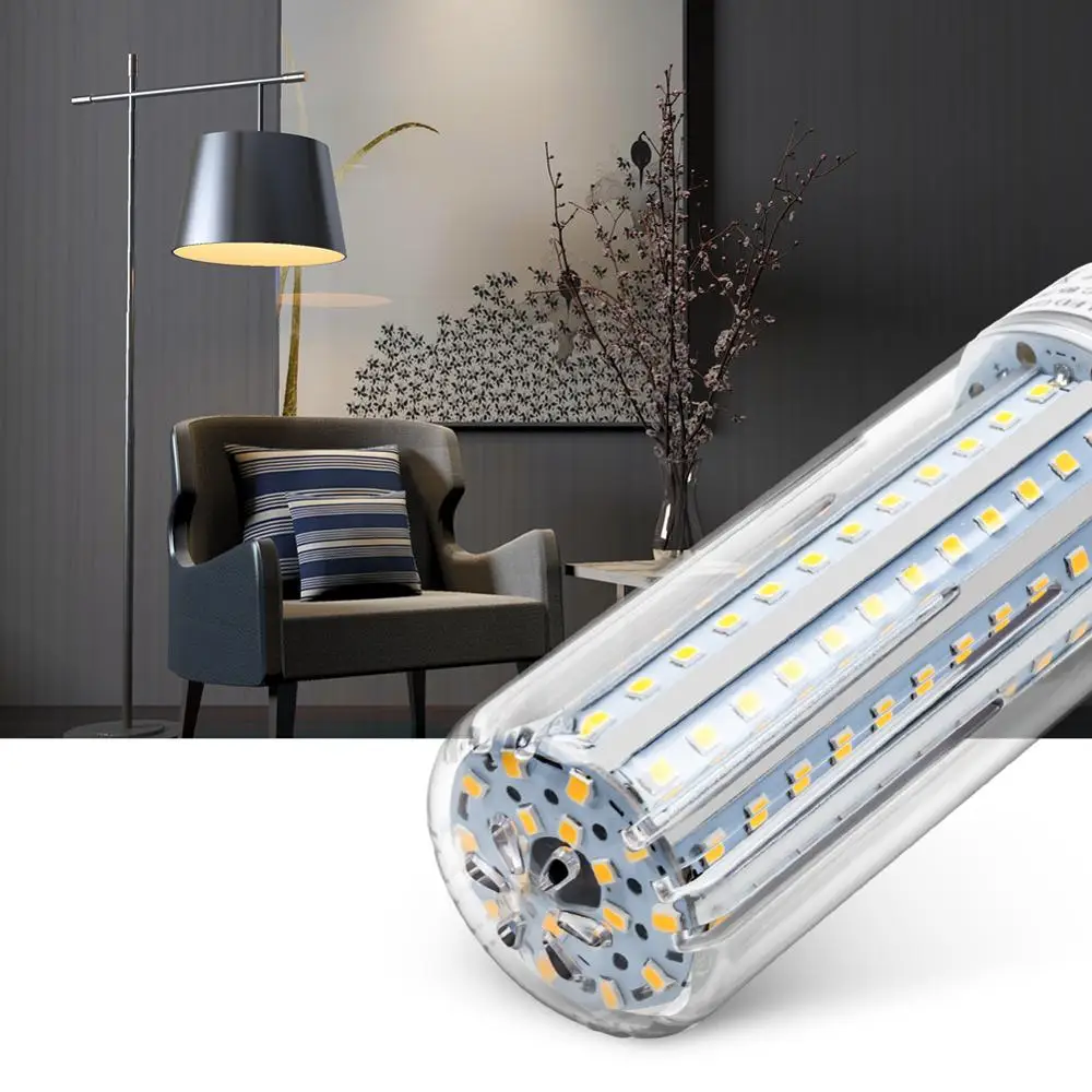 

E27 Led Light Bulb Corn Lamp E14 Bombillas Led 2835 SMD 5W 10W 15W 20W High Power Energy Saving Chandelier Candle Bulb 85-265V