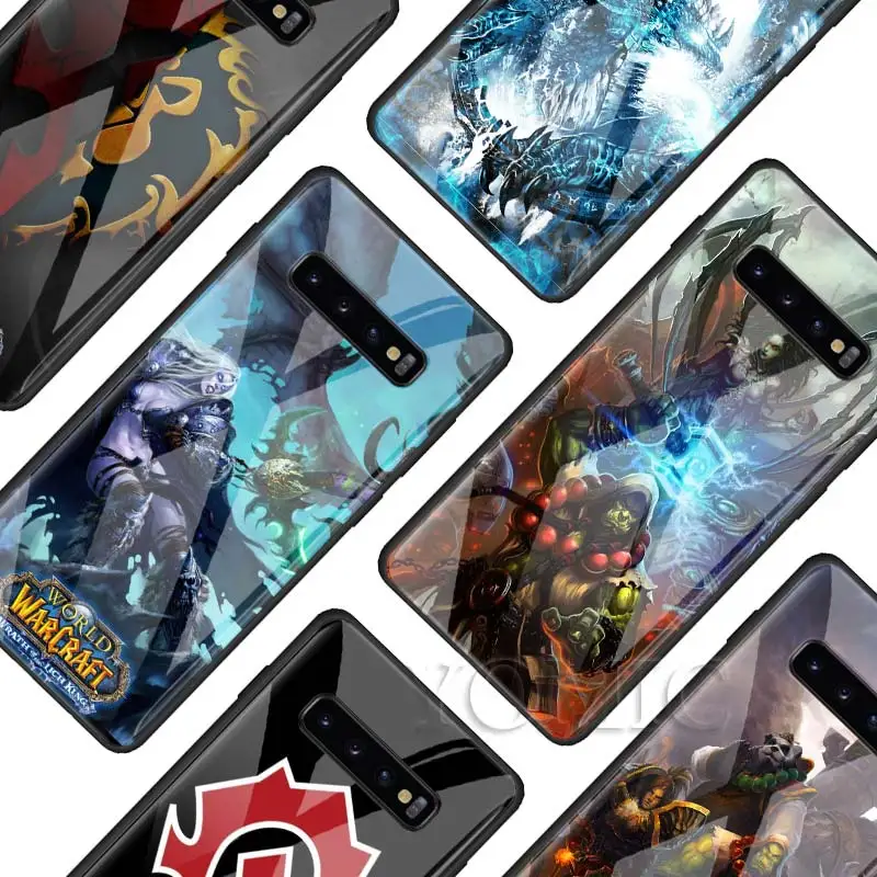 World of Warcrafts Tempered Glass Case for Samsung Galaxy S10e S8 S9 S10 Plus A50 A70 Note 9 10 Phone Cover Capa
World of Warcrafts Tempered Glass Case for Samsung Galaxy S10e S8 S9 S10 Plus A50 A70 Note 9 10 Phone Cover Capa