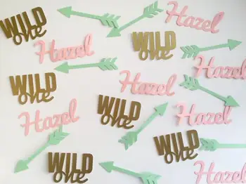 personalized name Wild One wedding birthday Confettis Table Scatter baby bridal shower bachelorette Party decorations
personalized name Wild One wedding birthday Confettis Table Scatter baby bridal shower bachelorette Party decorations