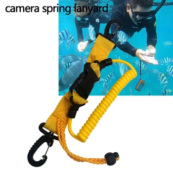 Diving Shark Coil Lanyard with Snaps and Quick Release Buckles Diving Cameras Accessories Diving Lanyard With Buckle Clips
Diving Shark Coil Lanyard with Snaps and Quick Release Buckles Diving Cameras Accessories Diving Lanyard With Buckle Clips