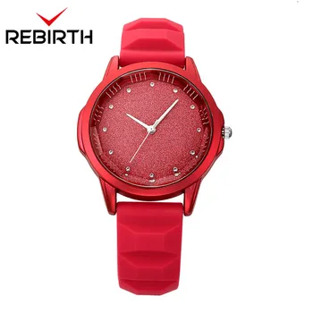REBIRTH Starry sky tonneau dial soft silicone women watches red simple Diamond elegant brand quartz-watch ladies wristwatches
REBIRTH Starry sky tonneau dial soft silicone women watches red simple Diamond elegant brand quartz-watch ladies wristwatches