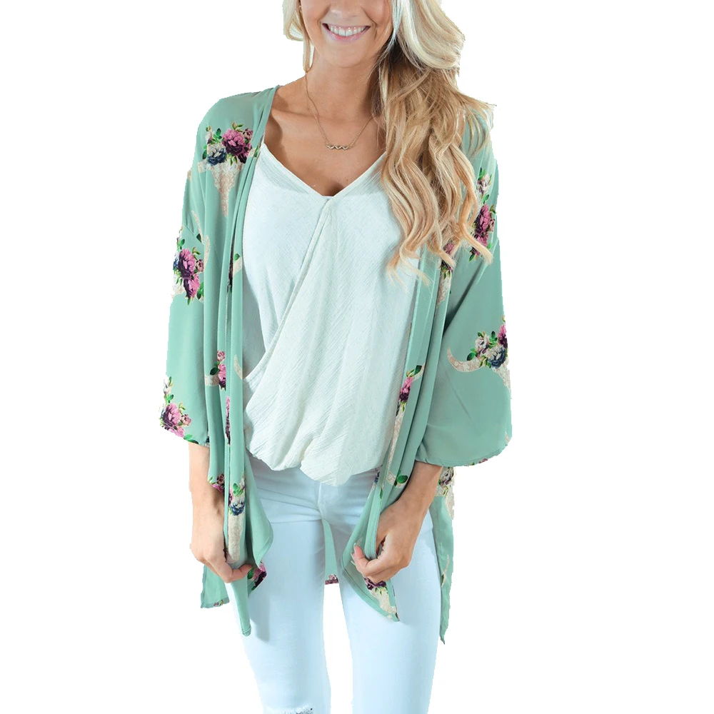 Kimono Cardigan Casual Vintage Women Tops Blouse 2018 Green Summer Long Crochet Chiffon Lady Loose Flora Printed Boho Feminina
Kimono Cardigan Casual Vintage Women Tops Blouse 2018 Green Summer Long Crochet Chiffon Lady Loose Flora Printed Boho Feminina