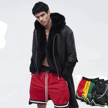 Color Contrast Drop Crotch Hip Hop Mens Shorts 2018 Summer Hip Hop Baggy Shorts Men Breathable Jersey Material Shorts 4 Cotlors
Color Contrast Drop Crotch Hip Hop Mens Shorts 2018 Summer Hip Hop Baggy Shorts Men Breathable Jersey Material Shorts 4 Cotlors