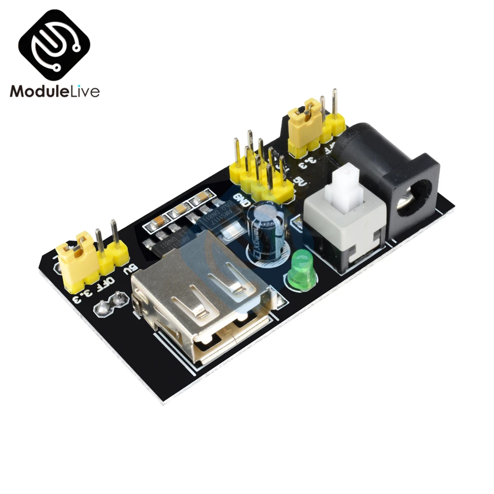MB102 Power MB-102 MB 102 Breadboard Power Supply Module 3.3V 5V For Arduino Solderless Bread Diy Electronic PCB Board
MB102 Power MB-102 MB 102 Breadboard Power Supply Module 3.3V 5V For Arduino Solderless Bread Diy Electronic PCB Board