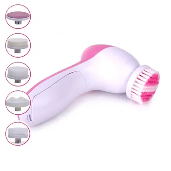 Face Washing Brush 5 in 1 Electric Wash Face Machine Facial Pore Cleaner Body Cleaning Massage for women SU40
Face Washing Brush 5 in 1 Electric Wash Face Machine Facial Pore Cleaner Body Cleaning Massage for women SU40