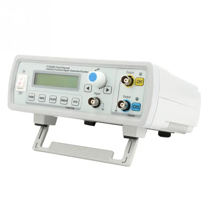 FY3200S AC85-260V Digital DDS Dual-channel Arbitrary Function Signal Generator Oscilloscope Counter With Data Cable functional
FY3200S AC85-260V Digital DDS Dual-channel Arbitrary Function Signal Generator Oscilloscope Counter With Data Cable functional