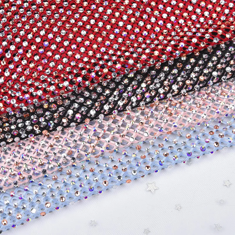 23.5*39cm/Sheet New Stretch SS16 Rhinestone Mesh Strass Clear Crystal AB Trim Glass Stone Sewing For Garment Bags Shoes DIY
23.5*39cm/Sheet New Stretch SS16 Rhinestone Mesh Strass Clear Crystal AB Trim Glass Stone Sewing For Garment Bags Shoes DIY
