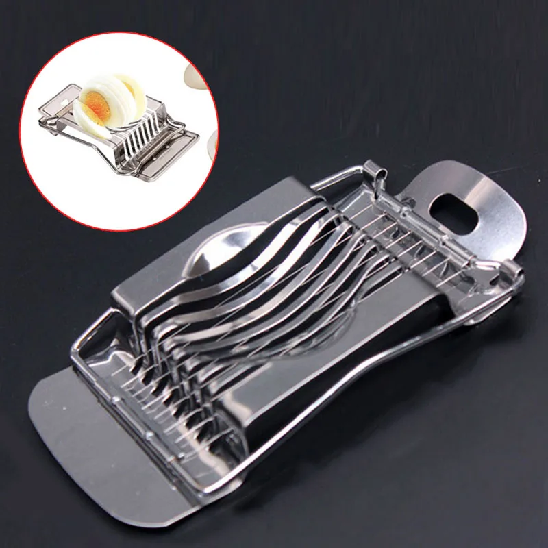 New Stainless Steel Boiled Egg Slicer Section Cutter Mushroom Tomato Cutter For Cooking Tool Affettatrici Hot -30
New Stainless Steel Boiled Egg Slicer Section Cutter Mushroom Tomato Cutter For Cooking Tool Affettatrici Hot -30