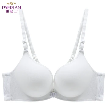 PAERLAN female no steel ring front buckle bra gathered seamless sexy solid color beauty back underwear female
PAERLAN female no steel ring front buckle bra gathered seamless sexy solid color beauty back underwear female