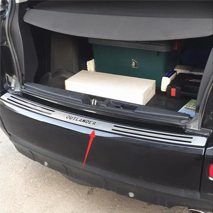 High quality Stainless Steel Rear Bumper Protector Sill plate accessories for 2007-2015 Mitsubishi Outlander
High quality Stainless Steel Rear Bumper Protector Sill plate accessories for 2007-2015 Mitsubishi Outlander