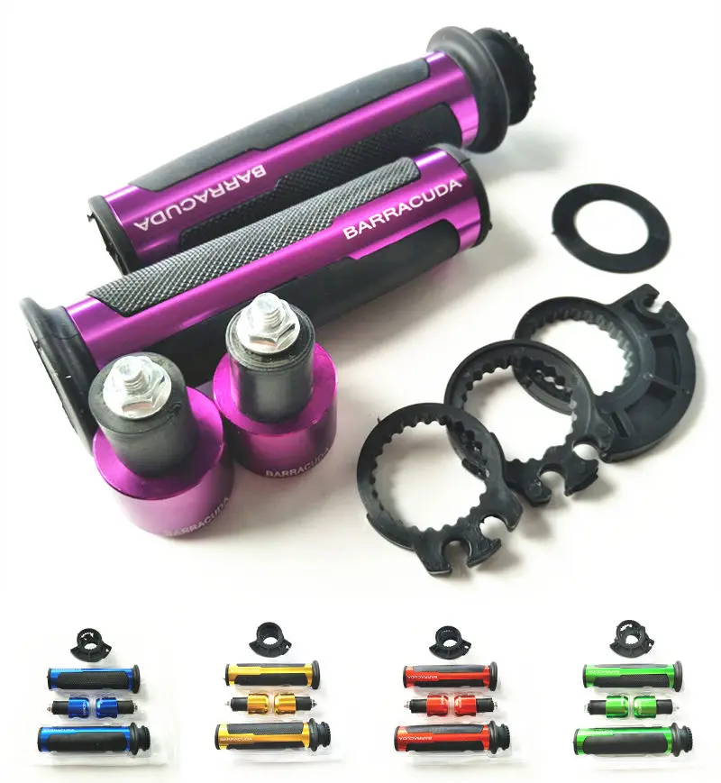 7/8 "22mm Universal Road & Racing CNC Aluminum for Barracuda Motorcycle Handle Bar Caps / Handlebar Grips For kawasaki ZX6R/636
7/8 "22mm Universal Road & Racing CNC Aluminum for Barracuda Motorcycle Handle Bar Caps / Handlebar Grips For kawasaki ZX6R/636