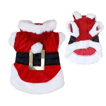 Christmas Dog Clothes for Small Dogs Santa Dog Costume Winter Pet Coats for Poodle Yorkies Chihuahua Clothes Cat Clothing 9cy30
Christmas Dog Clothes for Small Dogs Santa Dog Costume Winter Pet Coats for Poodle Yorkies Chihuahua Clothes Cat Clothing 9cy30