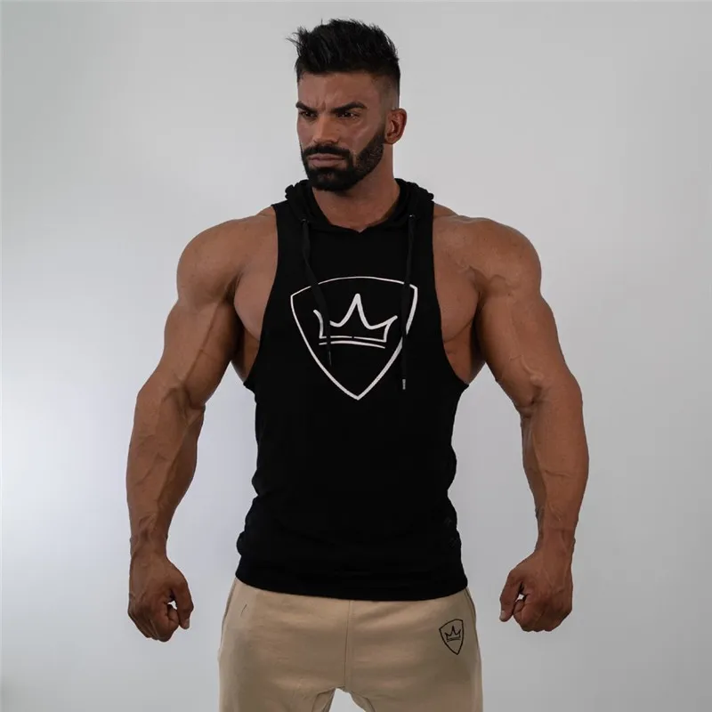 YEMEKE New Men Cotton Hoodie fitness clothes bodybuilding tank top men Sleeveless Casual The high quality golds vest 2018
YEMEKE New Men Cotton Hoodie fitness clothes bodybuilding tank top men Sleeveless Casual The high quality golds vest 2018