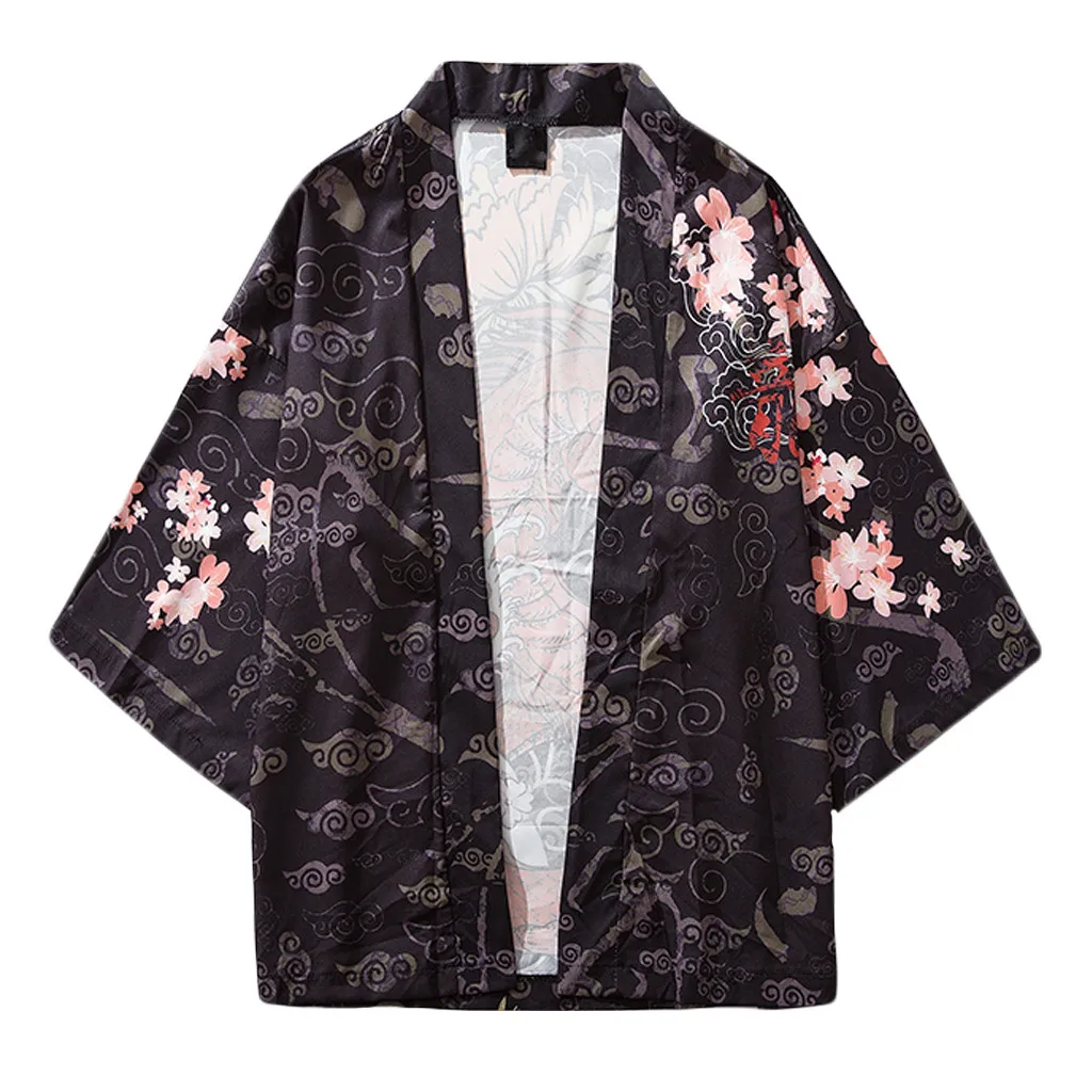 Fashion Mens Cardigan National Print Loose Jacket Yukata Coat Baggy Tops Summer M-XXL Mens Tees T Shirt Fashion T Shirts Men
Fashion Mens Cardigan National Print Loose Jacket Yukata Coat Baggy Tops Summer M-XXL Mens Tees T Shirt Fashion T Shirts Men
