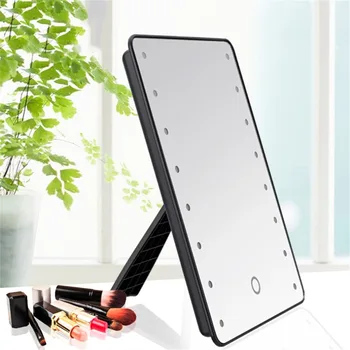 MR-L206 16 LED Adjustable Brightness Home Bedroom Women Facial Makeup Mirror Portable Size Tabletop Desktop Mirror
MR-L206 16 LED Adjustable Brightness Home Bedroom Women Facial Makeup Mirror Portable Size Tabletop Desktop Mirror