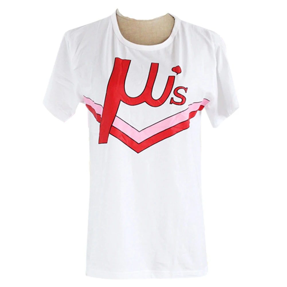 Cosplay Love Live! Csotume Cartoon Logo Tee Shirt Unisex Cotton Short-Sleeved T-Shirt Coat Tops Summer Wear
Cosplay Love Live! Csotume Cartoon Logo Tee Shirt Unisex Cotton Short-Sleeved T-Shirt Coat Tops Summer Wear