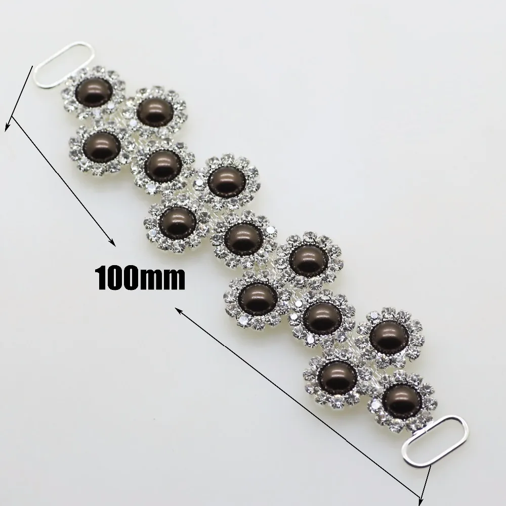 1pcs/lot Round Pearl button Rhinestone Bikini Connector/ Swimwear Decorative Diamond Chain for 100mm
1pcs/lot Round Pearl button Rhinestone Bikini Connector/ Swimwear Decorative Diamond Chain for 100mm
