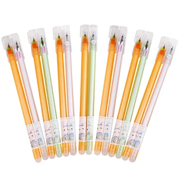 2 pcs/lot 0.38mm Carrot Rabbit Lovers Erasable Blue Ink Gel Pen School Office Supply Gift Stationery Papelaria Escolar
2 pcs/lot 0.38mm Carrot Rabbit Lovers Erasable Blue Ink Gel Pen School Office Supply Gift Stationery Papelaria Escolar