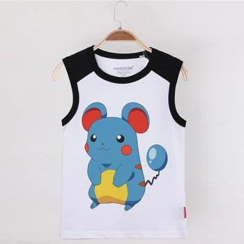 New Summer Clothes Pikachu Tank Top Girls Pokemon Shirt Boys Undershirt Children Clothing Cotton Sleeveless Summer Boy Kids Vest
New Summer Clothes Pikachu Tank Top Girls Pokemon Shirt Boys Undershirt Children Clothing Cotton Sleeveless Summer Boy Kids Vest