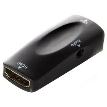 Hot Deal HDMI to VGA Video Converter Gold-Plated Active HD 1080P Female to Female Adapte 3.5mm Audio for Laptop PC STB Blu-ray
Hot Deal HDMI to VGA Video Converter Gold-Plated Active HD 1080P Female to Female Adapte 3.5mm Audio for Laptop PC STB Blu-ray