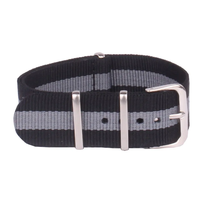 Wholesale 22 mm Strong Military Army Multi Color black Grey nato fabric Nylon Watch watchband Woven Strap Bands Buckle 22mm
Wholesale 22 mm Strong Military Army Multi Color black Grey nato fabric Nylon Watch watchband Woven Strap Bands Buckle 22mm
