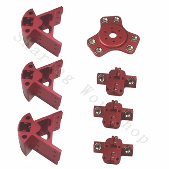 Reprap Delta Rostock Kossel k800 magnetic effector+carriage+Corner Fittings kit For DIY 3d printer
Reprap Delta Rostock Kossel k800 magnetic effector+carriage+Corner Fittings kit For DIY 3d printer