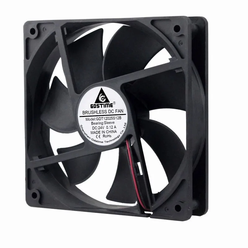 5 шт. Gdstime DC 24V 2Pin 5 дюймов 120 мм 12 см бесщеточная промышленная техника Equitment осевой вентиляционный вентилятор 120x120x25 мм 12025s
5 шт. Gdstime DC 24V 2Pin 5 дюймов 120 мм 12 см бесщеточная промышленная техника Equitment осевой вентиляционный вентилятор 120x120x25 мм 12025s