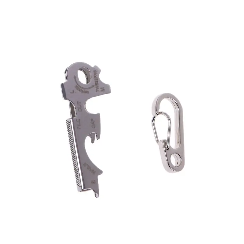 Multifunctional Survival Tool Stainless Steel TU47 True Utility Keytool Key Multi Tool Best Pocket Multitool Set EDC Key Tool
Multifunctional Survival Tool Stainless Steel TU47 True Utility Keytool Key Multi Tool Best Pocket Multitool Set EDC Key Tool