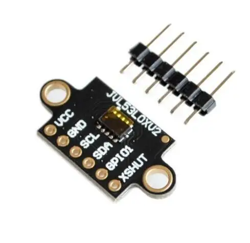 10 pcs VL53L0X Time-of-Flight (ToF) Laser Ranging Sensor Breakout 940nm GY-VL53L0XV2 Laser Distance Module I2C IIC
10 pcs VL53L0X Time-of-Flight (ToF) Laser Ranging Sensor Breakout 940nm GY-VL53L0XV2 Laser Distance Module I2C IIC