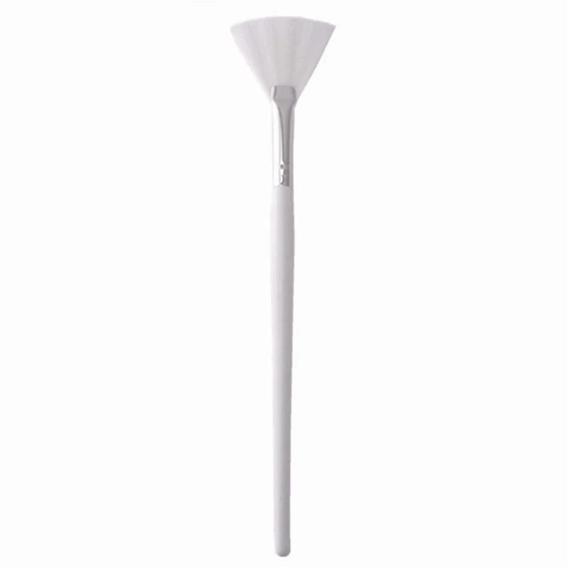 2018 Hot Sale White Mask Facial Fan Makeup Brush with Plastic Long Handle Curved Synthetic Hair Nail DIY Applicator Beauty Tool
2018 Hot Sale White Mask Facial Fan Makeup Brush with Plastic Long Handle Curved Synthetic Hair Nail DIY Applicator Beauty Tool