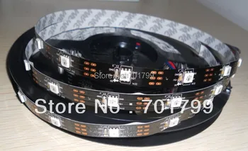 BLACK PCB 5m WS2811 LED digital strip,30leds/m with 30pcs WS2811 built-in the 5050 smd rgb led chip;non-waterproof,DC5V input
BLACK PCB 5m WS2811 LED digital strip,30leds/m with 30pcs WS2811 built-in the 5050 smd rgb led chip;non-waterproof,DC5V input